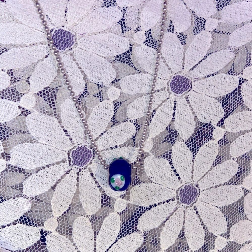 925 coach necklace with 925 ball